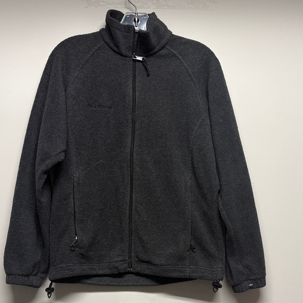 Columbia Black Full-Zip Microfleece Jacket